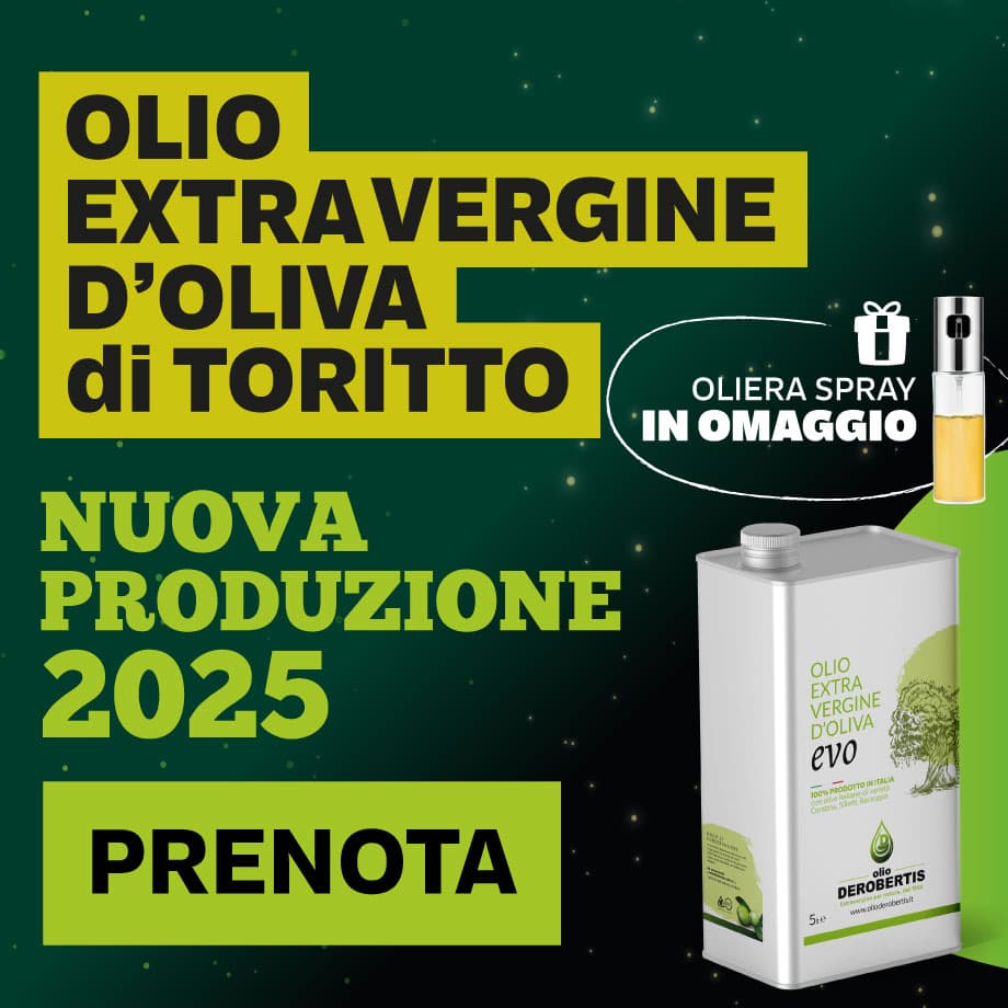 Nuova produzione olio extravergine d'oliva 2025